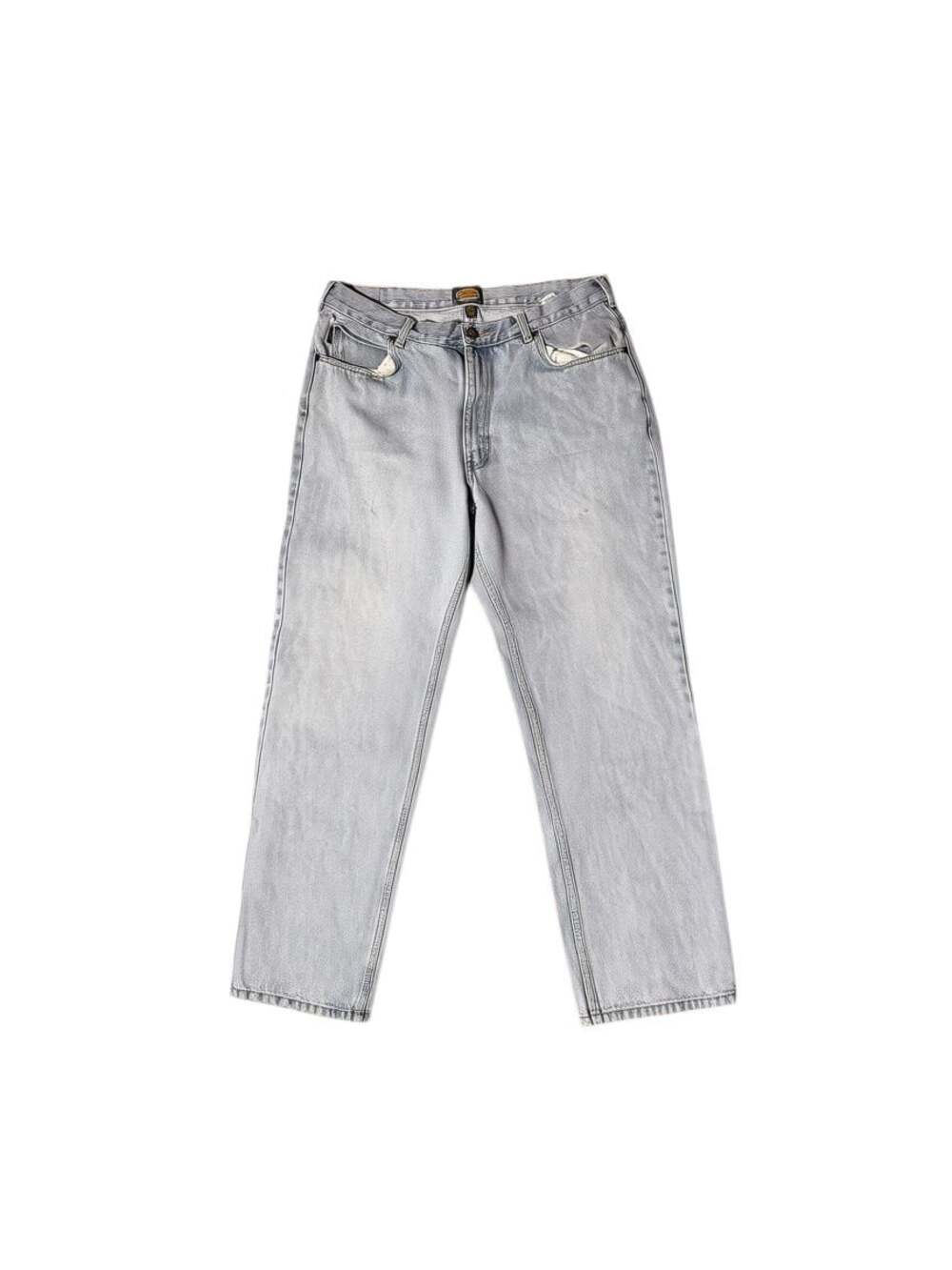Vintage Cabela's Light Wash Denim Jeans Size 36x30 Relaxed Fit